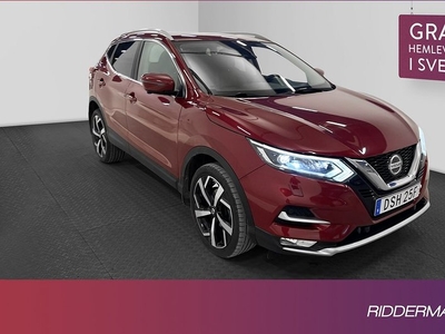 Nissan QashqaiDIG-T Tekna 360° Värmare Navi Skinn 2021, SUV