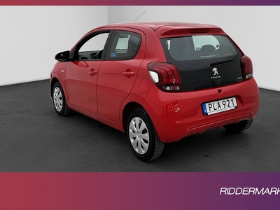 Peugeot 108 5-dörrar 1.0 VTi 1173 MIL 72hk