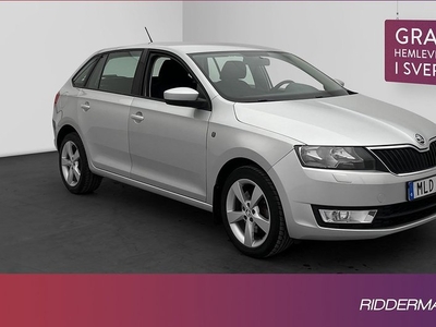 Skoda RapidSpaceback TSI Plus En-bruk Navi Sensorer 2014, Kombi