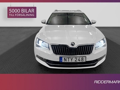 Skoda Superb 2.0 TDI 4x4 190hk L&K Cockpit Värmare Kamera