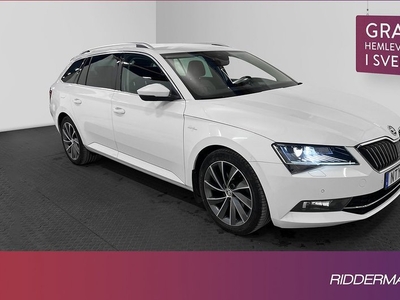 Skoda Superb2.0 TDI 4x4 L&K Cockpit Värmare Kamera 2019, Kombi