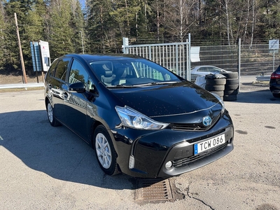 Toyota Prius+ Hybrid CVT 122hk 7-sits Nyservad Kamera Skinn EU6