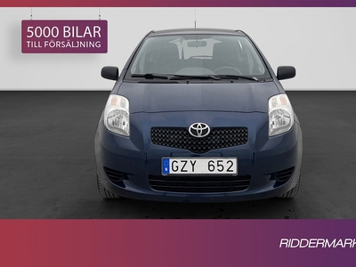 Toyota Yaris 1.0 VVT-i 69hk Välservad 0.49L/Mil