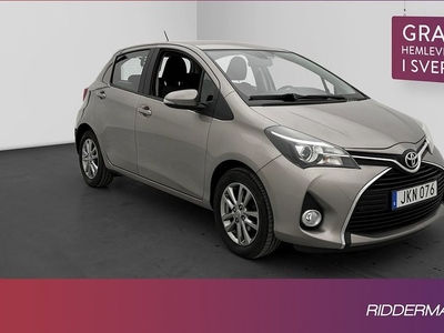 Toyota Yaris1.33 Dual VVT-i Kamera Farthållare 0.49L mil 2015, Halvkombi