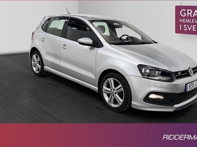 Volkswagen Polo1.2 TSI R-Line M-värmare P-sensorer 2014, Halvkombi