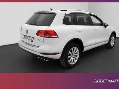 VW Touareg 3.0 V6 TDI 4Motion Drag Värm Backkamera Skinn