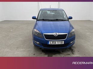 Skoda Fabia 1.2 TSI 86hk Ambition P-Sensorer Farthållare