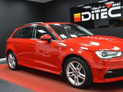 Audi A3Sportback 1.6 TDI Quattro S-line Drag 2016, Halvkombi