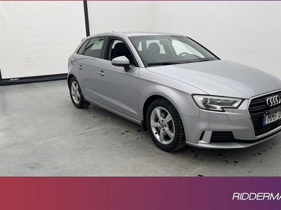 Audi A3Sportback 35 TFSI Proline Sensorer LED-ramp 2019, Halvkombi