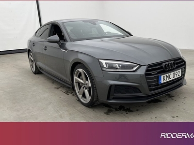 Audi A5Sportback 2.0 TFSI Quattro S-Line Drag PDC 2018, Sportkupé