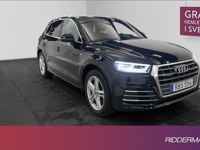 Audi Q5TDI Quattro S-Line Pano Värm Luft Ambient Drag 2018, SUV