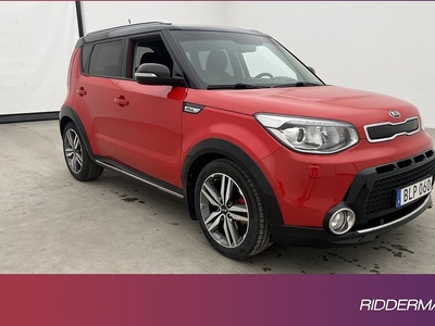 Kia Soul1.6 CRDi GLS Värmare Kamera Rattvärme Välserv 2016, Halvkombi