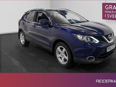 Nissan QashqaidCi Tekna 360° Navi Halvskinn 0,38l mil 2015, SUV