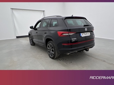 Skoda Kodiaq RS 2.0 TDI 240hk 4x4 7-Sits Cockpit Pano Kamera