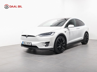 Tesla Model X LONG RANGE AWD 423HK LUFTFJÄDRING P-VÄRM DRAG