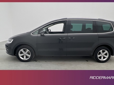 Volkswagen Sharan 2.0 TDI Premium 7-sits Pano B-kamera 140hk