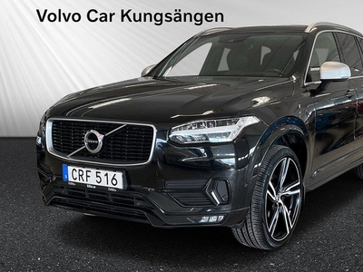 Volvo XC90D5 AWD R-Design 7-Sits Drag Pano VOC B-Kamera Headup 2017, SUV