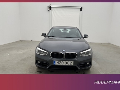 BMW 118 150hk Sport line Rattvärme Navi Sensorer 0.38L/mil