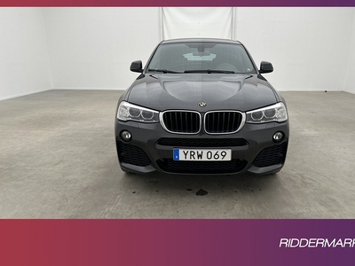 BMW X4 xDrive20d 190hk M Sport Värm HiFi Navi Skinn Rattvärm