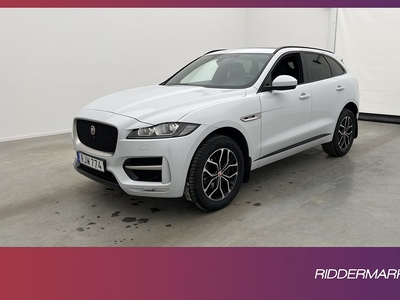 Jaguar F-Pace 25d AWD 240hk R-Sport Pano Meridian Navi Skinn