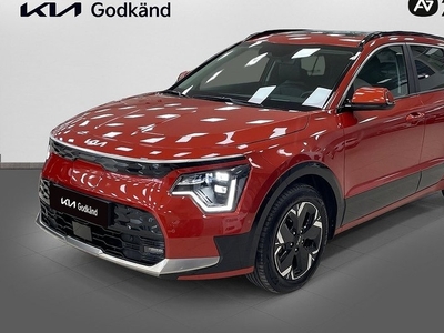 Kia e-NiroNiro EV ADVANCE PLUS SVART C-STOLPE SOLLUCKA 2023, Crossover