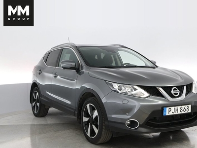 Nissan Qashqai1.2 DIG-T Aut Tekna Pano 360 kamera Navi 2017, SUV