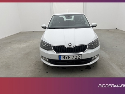 Skoda Fabia 1.2 TSI 90hk Style Sensorer CarPlay Välservad