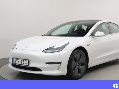 Tesla Model 3Long Range AWD Autopilot Pano Drag V-Hjul 2020, Halvkombi