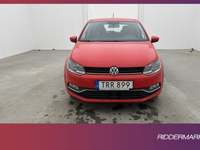 Volkswagen Polo 1.2 TSI 90hk Sensorer Bluetooth Välservad