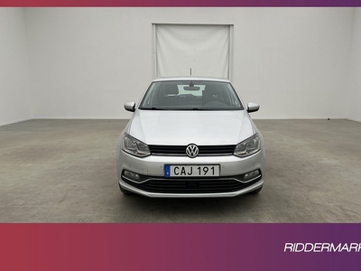 Volkswagen Polo TSI 90hk Premium Sensorer Välserv 0.49L/Mil