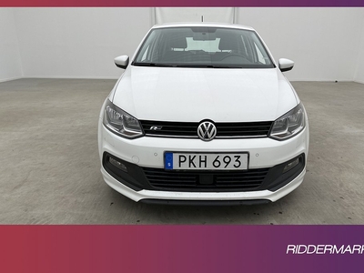 Volkswagen Polo TSI 90hk R-Line Sensorer Välservad 0.48L/Mil