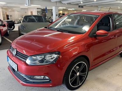 Volkswagen Polo5-dörrar 1.2 TSI Euro 6 Chrome Package 2016, Halvkombi