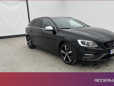 Volvo V60D3 R-Design VOC Värm Kamera Navi Dragkrok 2017, Kombi