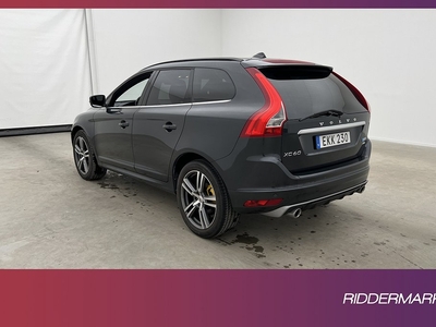 Volvo XC60 D5 220hk AWD R-Design Pano VOC D-Värm Polestar