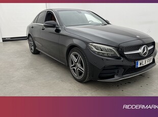 Mercedes-Benz C200 d 9G-Tr 160hk AMG Läder Pano Kamera Navi