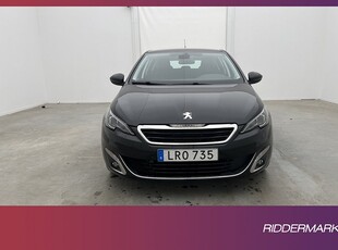 Peugeot 308 2.0 HDi 150hk Allure Värmare Sensorer Navi Drag