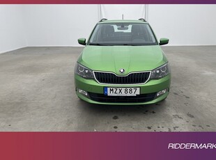 Skoda Fabia Kombi TSI 90hk Style Sensorer CarPlay Välservad