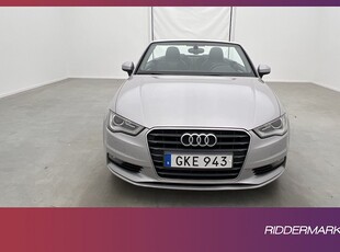 Audi A3 Cabriolet 1.4 TFSI 125hk Sport Edition Halvskinn