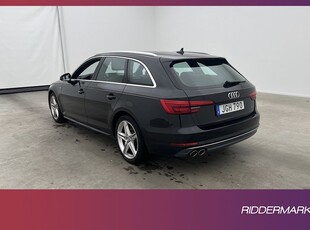 Audi A4 2.0 TDI 190hk Quattro S-Line D-Värm Navi 0.42l/mil