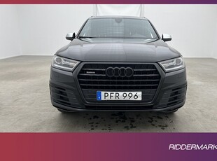 Audi Q7 3.0 TDI V6 Quattro 218hk S-Line 7-sits Värmare Drag