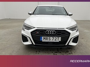 Audi S3 Sedan Quattro 310hk Cockpit Kamera CarPlay Välservad