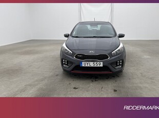 Kia Cee´d Pro_GT 1.6 204hk Pano Kamera Navi Halvskinn Välserv