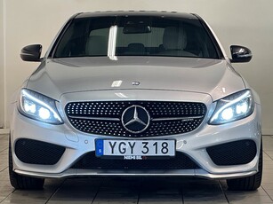 Mercedes-Benz AMG C 43 AWD 9G Pano Kamera Pvärm Nav Drag