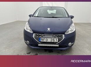 Peugeot 208 1.4 68hk Värmare LED-ramp Farthållare Välserv