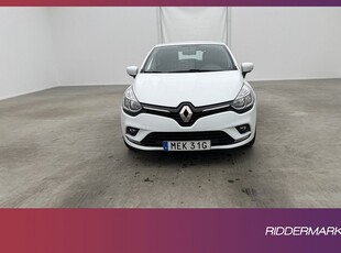 Renault Clio 0.9 TCe 76hk Farthållare Touchskärm Välservad