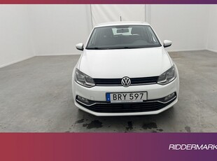 Volkswagen Polo 1.2 TSI 90hk Bluetooth 0,49L/Mil Lågskatt