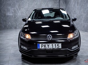 Volkswagen Polo 5-dörrar 1.2 TSI 90HK Låga mil Bluetooth