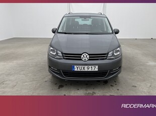 Volkswagen Sharan 4M 184hk Premium 7-Sits Värm Eldörrar Drag