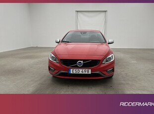 Volvo S60 T3 152hk R-Design VOC Värm Sensorer Välservad