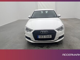 Audi A3 1.4 TFSI 150hk Comfort Värmare Sensorer Låg-skatt